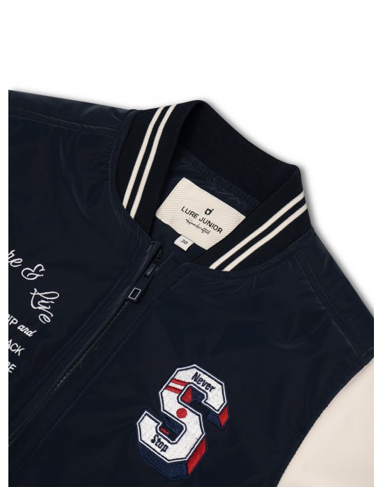Boys Jacket Sporty Deep Blue